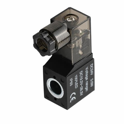 катушка для клапана 12VDC внутр. Ø7mm (совместим с: 4V110) - 1