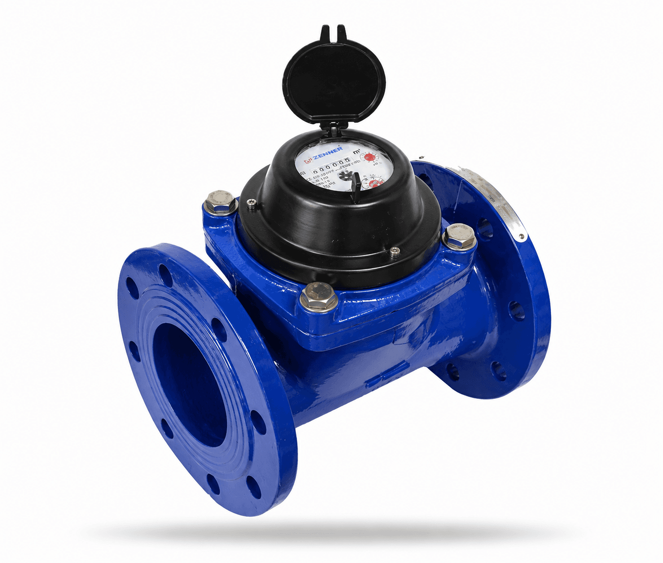 Турбинный беспроводной счетчик воды UZMETER AMR GPRS R125 DN150 - 1