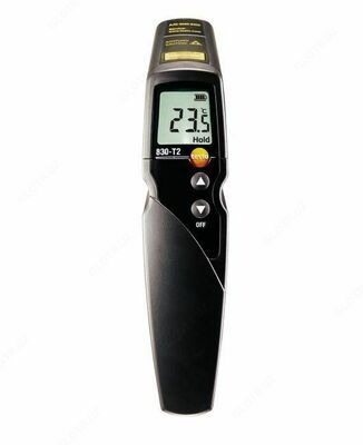 Testo 830-T2 — инфракрасный термометр с 2-х точечным лазерным целеуказателем